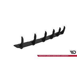Maxton - Street Pro Central Diffuseur Arriere Kia Ceed GT Mk3 Noir-Rouge