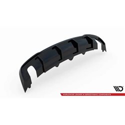 Maxton - Diffuseur Arrière Complet Audi A5 Coupe 8T Facelift (Version avec échappements simples des deux côtés) 