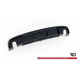 Maxton - Diffuseur Arrière Complet Audi A5 Coupe 8T Facelift (Version avec échappements simples des deux côtés) 