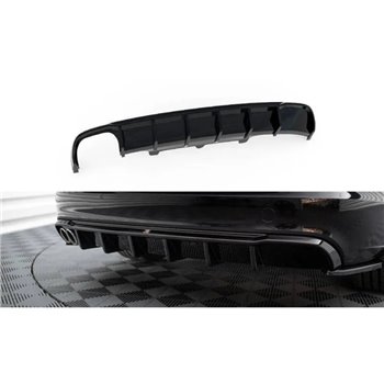 Maxton - Diffuseur Arrière Complet Audi A6 Sedan / Avant C7 (Version double échappement simple face)