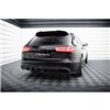 Maxton - Diffuseur Arrière Complet Audi A6 Sedan / Avant C7 (Version double échappement simple face) 