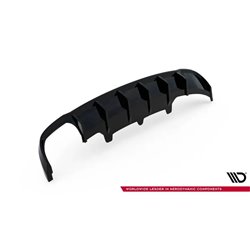 Maxton - Diffuseur Arrière Complet Audi A6 Sedan / Avant C7 (Version double échappement simple face) 