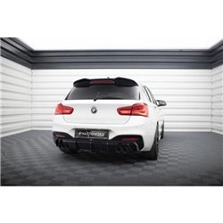 Maxton - Diffuseur Arrière Complet V.3 BMW 1 M-Pack / M140i F20 Facelift (Version avec double échappement des deux côtés) 