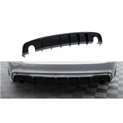 Maxton - Diffuseur Arrière Complet Audi S5 / A5 S-Line 8T Facelift (Version avec échappements simples des deux côtés)