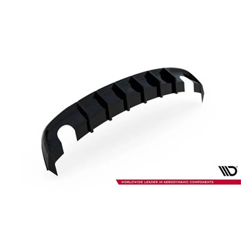 Maxton - Diffuseur Arrière Complet Audi S5 / A5 S-Line 8T Facelift (Version avec échappements simples des deux côtés) 