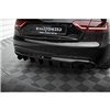 Maxton - Diffuseur Arrière Complet Audi A5 Coupe / Cabrio S-Line 8T (Version avec échappements simples des deux côtés) 