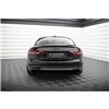 Maxton - Diffuseur Arrière Complet Audi A5 Coupe / Cabrio S-Line 8T (Version avec échappements simples des deux côtés) 
