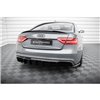 Maxton - Diffuseur Arrière Complet Audi S5 / A5 S-Line 8T Facelift (Version double échappement simple face) 