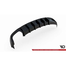 Maxton - Diffuseur Arrière Complet Audi S5 / A5 S-Line 8T Facelift (Version double échappement simple face) 