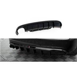 Maxton - Diffuseur Arrière Complet Audi A5 Coupe / Cabrio S-Line 8T (Version double échappement simple face)