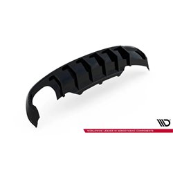 Maxton - Diffuseur Arrière Complet Audi A5 Coupe / Cabrio S-Line 8T (Version double échappement simple face) 