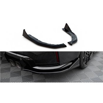 Maxton - Lames De Pare-Chocs Arrière Latérales V.3 CSL Look BMW M3 Sedan / Touring G80 / G81