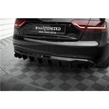 Maxton - Diffuseur Arrière Complet Audi S5 Coupe / Cabrio S-Line 8T 