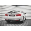 Maxton - Street Pro Central Diffuseur Arriere V.1 BMW 4 M-Pack F32 Rouge