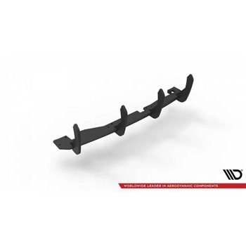 Maxton - Street Pro Central Diffuseur Arriere V.1 BMW 4 M-Pack F32 Rouge