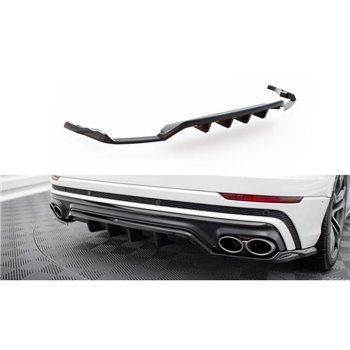 Maxton - Arriere Splitter (avec une barre verticale) Audi SQ8 Mk1