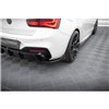 Maxton - Lames De Pare-Chocs Arrière Latérales (Pour jupe arrière V.3) BMW 1 M-Pack / M140i F20 Facelift 