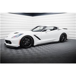 Maxton - Rajouts Des Bas De Caisse V.2 Chevrolet Corvette Stingray C7 