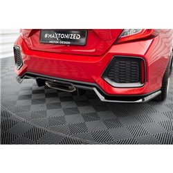 Maxton - Arriere Lame (avec une barre verticale) Honda Civic SI Mk10 