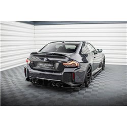 Maxton - Lames De Pare-Chocs Arrière Latérales V.6 (Pour jupe arrière v.2) BMW M2 G87 