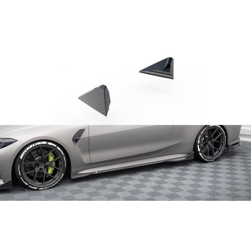 Maxton - Prepreg Carbon Side Flaps BMW M4 G82 / G82 Facelift