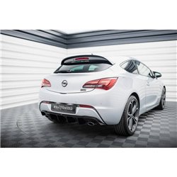 Maxton - Diffuseur Arrière Complet Opel Astra GTC OPC-Line J (Version avec échappements simples des deux côtés) 