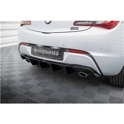 Maxton - Diffuseur Arrière Complet Opel Astra GTC OPC-Line J (Version avec échappements simples des deux côtés) 
