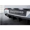 Maxton - Diffuseur Arrière Complet Opel Astra GTC OPC-Line J (Version avec échappements simples des deux côtés) 