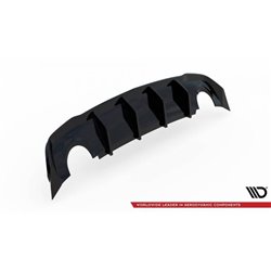 Maxton - Diffuseur Arrière Complet Opel Astra GTC OPC-Line J (Version avec échappements simples des deux côtés) 