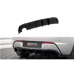 Maxton - Diffuseur Arrière Complet Opel Astra GTC OPC-Line J (Version avec échappement simple d'un côté)