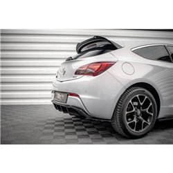 Maxton - Diffuseur Arrière Complet Opel Astra GTC OPC-Line J (Version avec échappement simple d'un côté) 