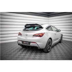 Maxton - Diffuseur Arrière Complet Opel Astra GTC OPC-Line J (Version avec échappement simple d'un côté) 