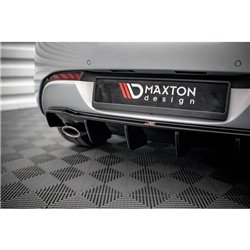 Maxton - Diffuseur Arrière Complet Opel Astra GTC OPC-Line J (Version avec échappement simple d'un côté) 