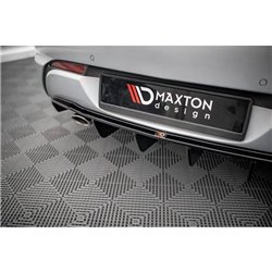 Maxton - Diffuseur Arrière Complet Opel Astra GTC OPC-Line J (Version avec échappement simple d'un côté) 