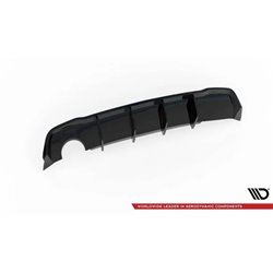 Maxton - Diffuseur Arrière Complet Opel Astra GTC OPC-Line J (Version avec échappement simple d'un côté) 