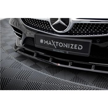 Maxton - Lame Du Pare-Chocs Avant V.2 Mercedes-Benz S Coupe AMG-Line C217 Facelift 