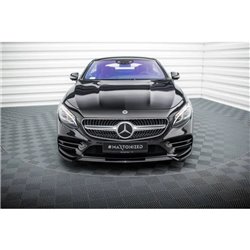 Maxton - Lame Du Pare-Chocs Avant V.1 Mercedes-Benz S Coupe AMG-Line C217 Facelift 