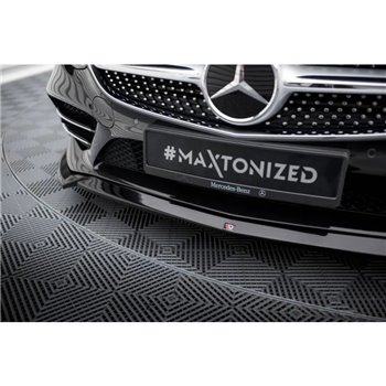 Maxton - Lame Du Pare-Chocs Avant V.1 Mercedes-Benz S Coupe AMG-Line C217 Facelift 