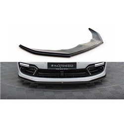 Maxton - Lame Du Pare-Chocs Avant Porsche Panamera GTS 971 Look Carbone