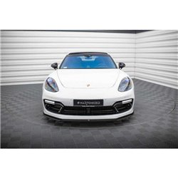 Maxton - Lame Du Pare-Chocs Avant Porsche Panamera GTS 971 Look Carbone
