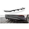 Maxton - Central Arriere Splitter (avec une barre verticale) Audi Q4 e-tron Sportback Mk1 Look Carbone