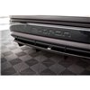 Maxton - Central Arriere Lame (avec une barre verticale) Audi Q4 e-tron Sportback Mk1 Look Carbone