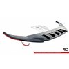 Maxton - Central Arriere Lame (avec une barre verticale) Audi Q4 e-tron Sportback Mk1 Look Carbone