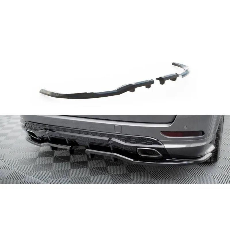 Maxton - Arriere Splitter (avec une barre verticale) Ford S-Max ST-Line Mk2 Facelift