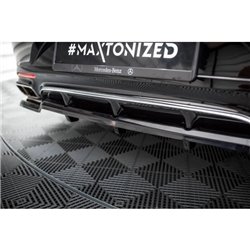 Maxton - Arriere Lame (avec une barre verticale) Mercedes-Benz S Coupe AMG-Line C217 Facelift 
