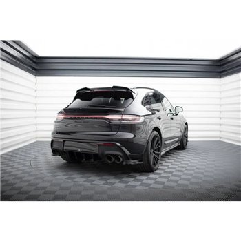 Maxton - Lames De Pare-Chocs Arrière Latérales Porsche Macan GTS Mk1 Facelift 2 