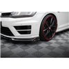 Maxton - Lame Du Pare-Chocs Avant V.5 + Ailerons Volkswagen Golf R / R-Line Mk7 