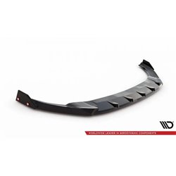 Maxton - Lame Du Pare-Chocs Avant V.5 + Ailerons Volkswagen Golf R / R-Line Mk7 