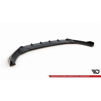 Maxton - Lame Du Pare-Chocs Avant V.5 + Ailerons Volkswagen Golf R / R-Line Mk7 