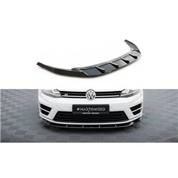 Maxton - Lame Du Pare-Chocs Avant V.6 Volkswagen Golf R / R-Line Mk7